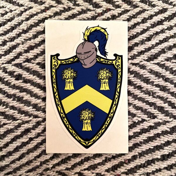 Knight Crest Sticker - Image 4