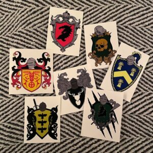 Knight Crest Sticker