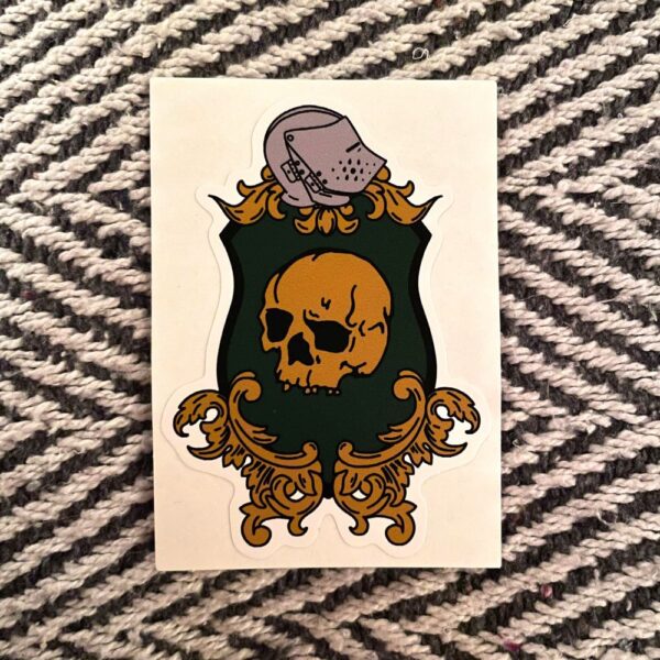 Knight Crest Sticker - Image 3