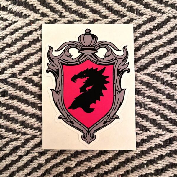 Knight Crest Sticker - Image 7