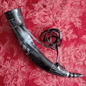 Combination Drinking & Blowing Horn - Sailor's Celtic Knot